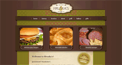 Desktop Screenshot of hruskas-bakery.com